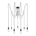 Paulmann 50390 - Lustra ar auklu NEORDIC 7xE27/20W/230V zirneklis