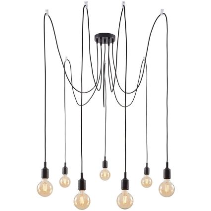 Paulmann 50390 - Lustra ar auklu NEORDIC 7xE27/20W/230V zirneklis