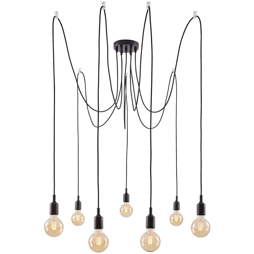 Paulmann 50390 - Lustra ar auklu NEORDIC 7xE27/20W/230V zirneklis