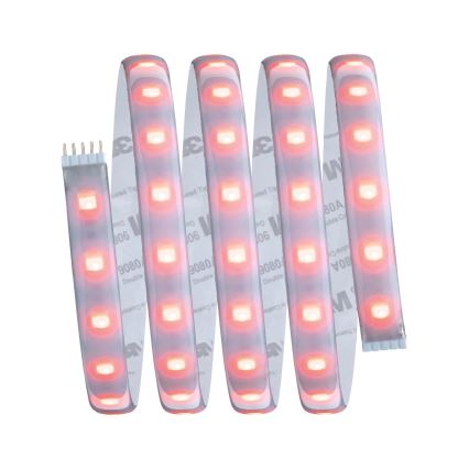 Paulmann 70627 - LED RGB/18W IP44 Aptumšojama vannas istabas josla MAXLED 1,5 m 230V + tālvadības pults