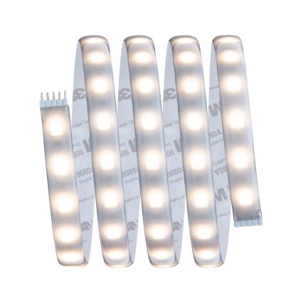 Paulmann 70627 - LED RGB/18W IP44 Aptumšojama vannas istabas josla MAXLED 1,5 m 230V + tālvadības pults