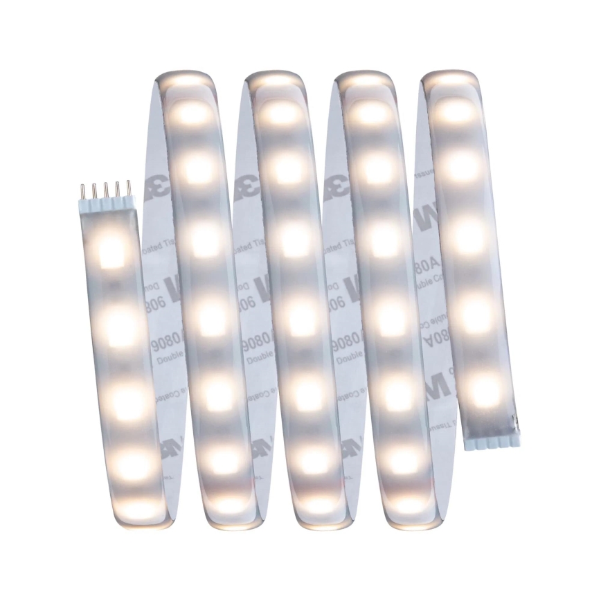 Paulmann 70627 - LED RGB/18W IP44 Aptumšojama vannas istabas josla MAXLED 1,5 m 230V + tālvadības pults