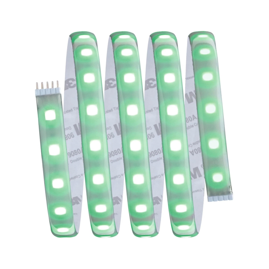 Paulmann 70627 - LED RGB/18W IP44 Regulējama vannas istabas gaismas lente MAXLED 1,5 m 230V + tālvadības pults