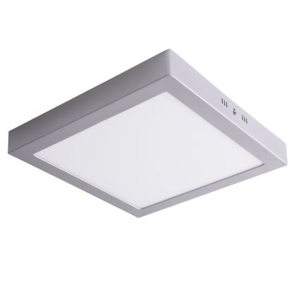 Paulmann 70650 - LED/17W Griestu lampa LUNAR 230V 30x30 cm matēts hroms