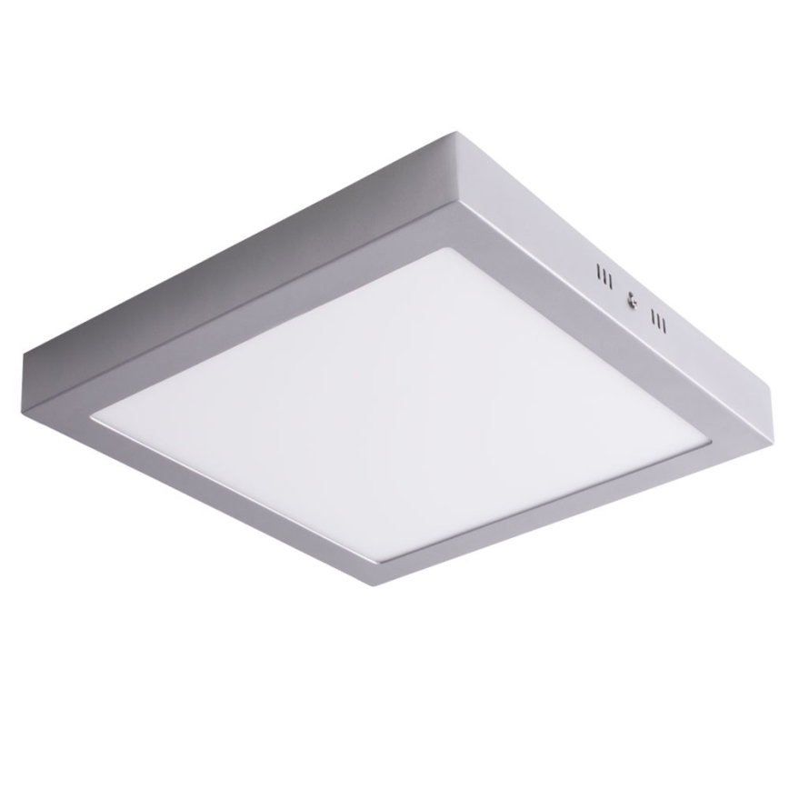 Paulmann 70650 - LED/17W Griestu lampa LUNAR 230V 30x30 cm matēts hroms