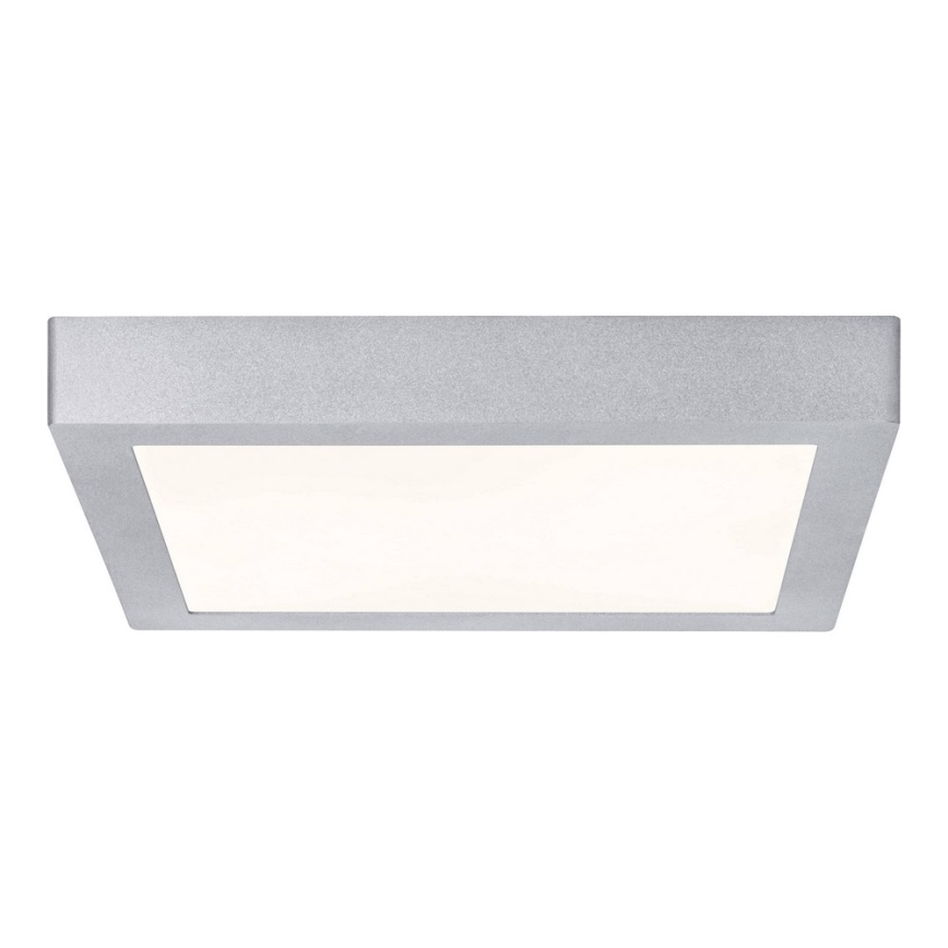 Paulmann 70650 - LED/17W Griestu lampa LUNAR 230V 30x30 cm matēts hroms