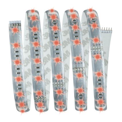 Paulmann 70674 - LED RGB/22W Aptumšojama josla MAXLED 1,5 m 230V + tālvadības pults