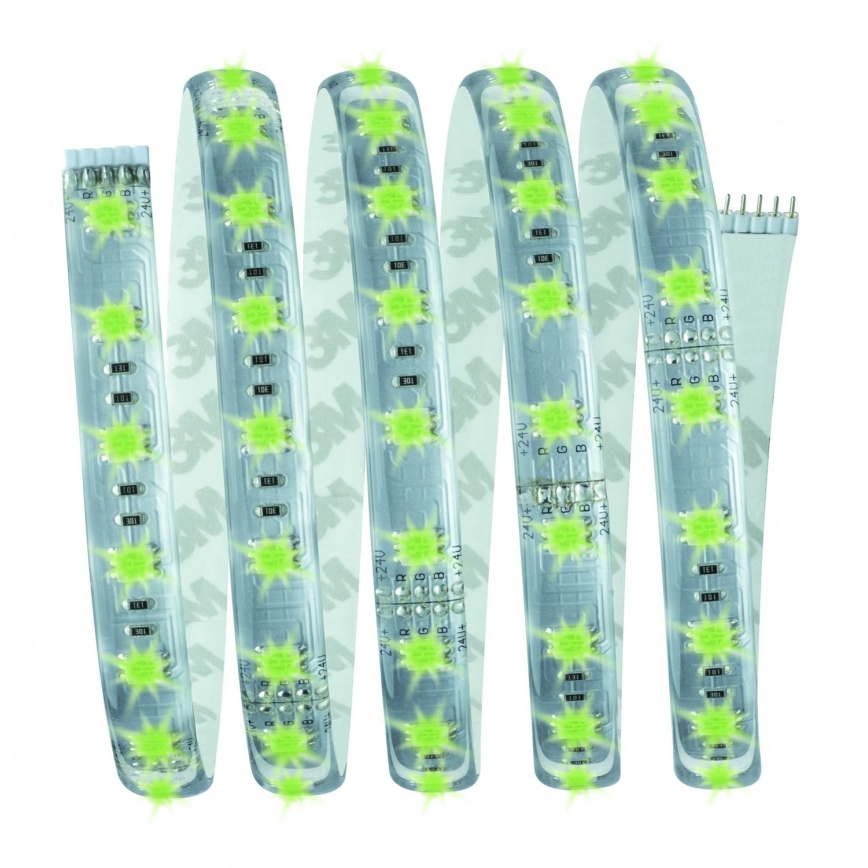 Paulmann 70674 - LED RGB/22W Aptumšojama josla MAXLED 1,5 m 230V + tālvadības pults