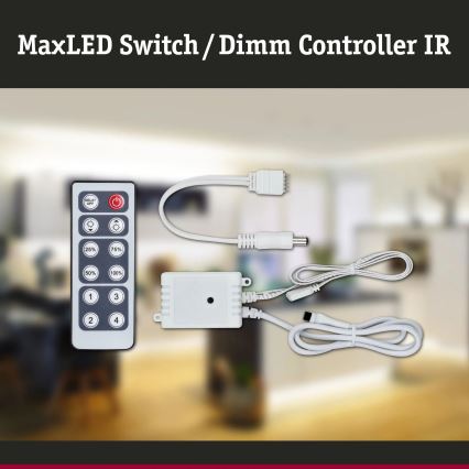 Paulmann 70683 - Regulators LED lentēm MAXLED 24V + tālvadības pults