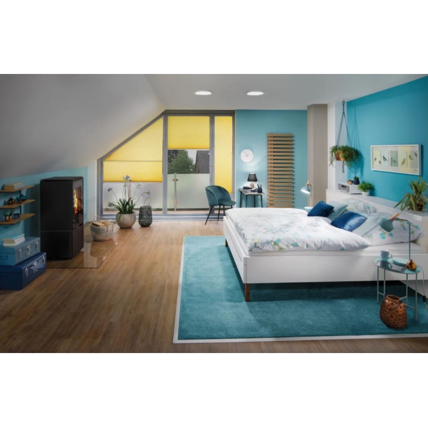 Paulmann 70868 - LED/18,5W Aptumšojams panelis ATRIA 230V 2700K d. 22 cm balta
