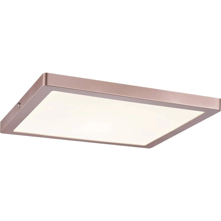 Paulmann 70873 - LED/24W Aptumšojams panelis ATRIA 230V 2700K 30x30 cm Rozā zelta