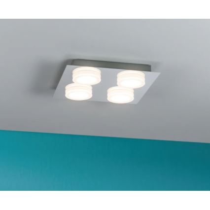 Paulmann 70875 - 4xLED/5W IP23 Vannas istabas griestu gaismeklis DORADUS 230V