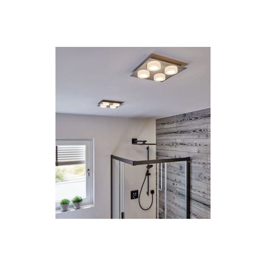 Paulmann 70875 - 4xLED/5W IP23 Vannas istabas griestu gaismeklis DORADUS 230V
