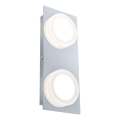 Paulmann 70883 - 2xLED/4,7W IP23 Vannas istabas sienas gaismeklis DORADUS 230V