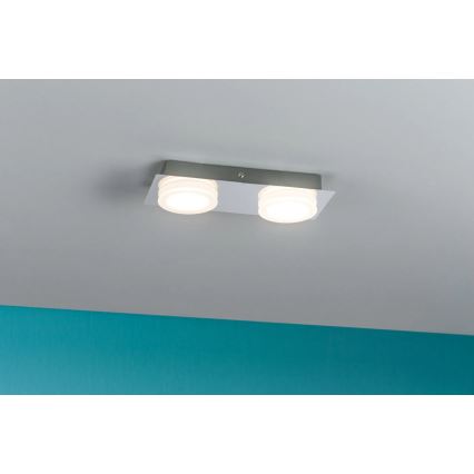 Paulmann 70883 - 2xLED/4,7W IP23 Vannas istabas sienas gaismeklis DORADUS 230V