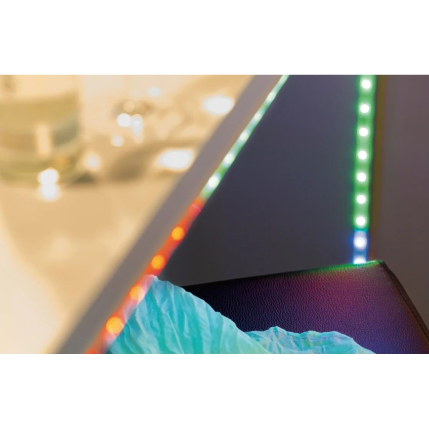 Paulmann 70909 - LED RGBW/5,5W Aptumšojama josla DIGITAL 1,5m 230V + tālvadības pults