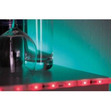 Paulmann 70909 - LED RGBW/5,5W Aptumšojama josla DIGITAL 1,5m 230V + tālvadības pults