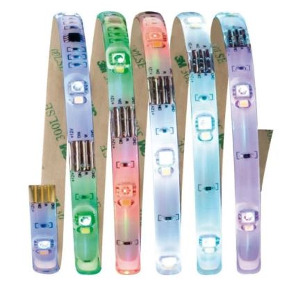 Paulmann 70909 - LED RGBW/5,5W Aptumšojama josla DIGITAL 1,5m 230V + tālvadības pults