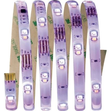 Paulmann 70909 - LED RGBW/5,5W Aptumšojama josla DIGITAL 1,5m 230V + tālvadības pults