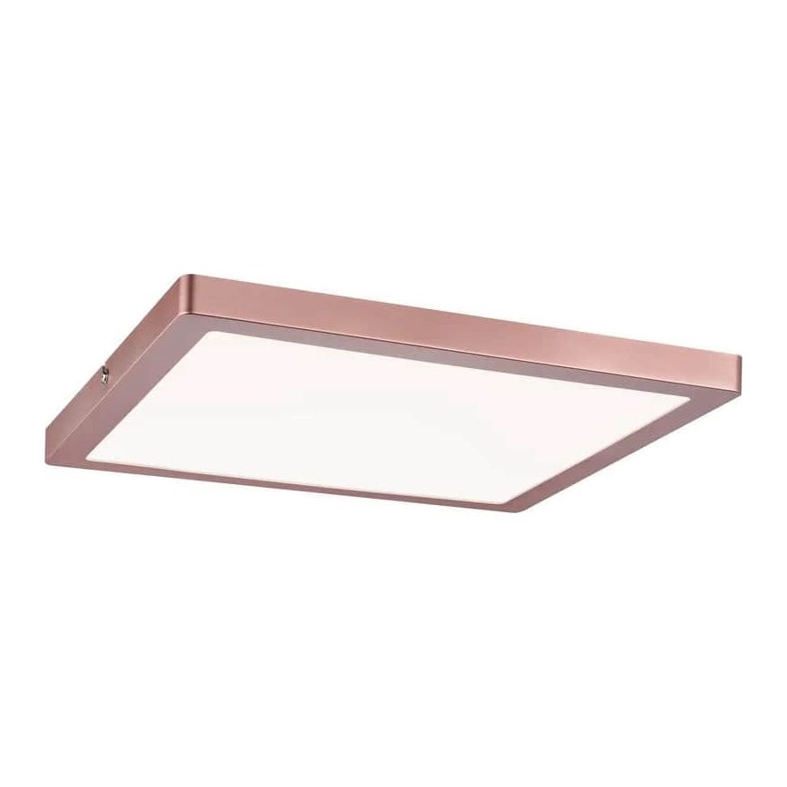 Paulmann 70941 - LED/20W Virsapmetuma lampa ATRIA 230V 4000K 30x30 cm Rozā zelta