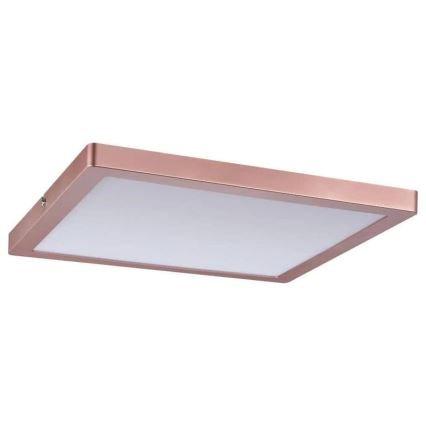 Paulmann 70941 - LED/20W Virsapmetuma lampa ATRIA 230V 4000K 30x30 cm Rozā zelta