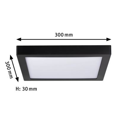 Paulmann 70984 - LED/22W Griestu gaismeklis ABIA 230V