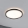 Paulmann 70998 - LED/16W Virsapmetuma lampa ATRIA 230V 3000K d. 29,3 cm melna