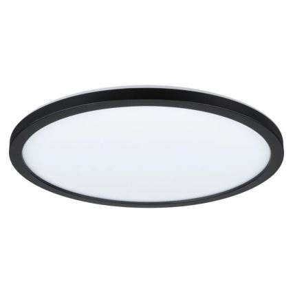 Paulmann 70998 - LED/16W Virsapmetuma lampa ATRIA 230V 3000K d. 29,3 cm melna
