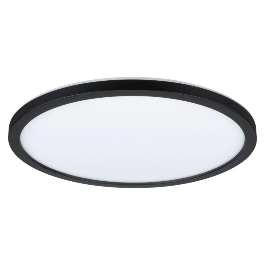 Paulmann 70998 - LED/16W Virsapmetuma lampa ATRIA 230V 3000K d. 29,3 cm melna