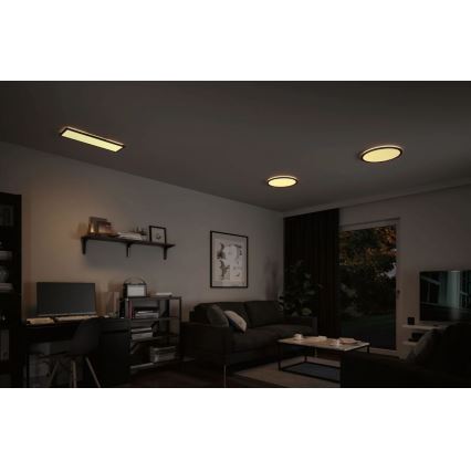 Paulmann 70999 - LED/22W Aptumšojams panelis ATRIA 230V 3000K melna