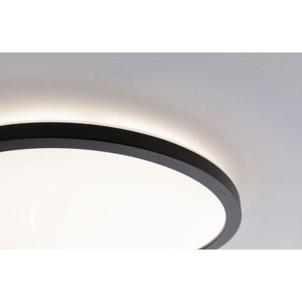 Paulmann 70999 - LED/22W Aptumšojams panelis ATRIA 230V 3000K d. 42 cm melna