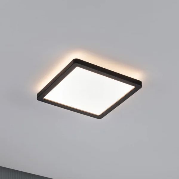 Paulmann 71000 - LED/11,2W Griestu lampa ATRIA 230V melna