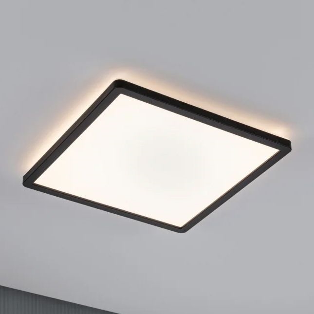 Paulmann 71001 - LED/16W Griestu lampa ATRIA 230V melna