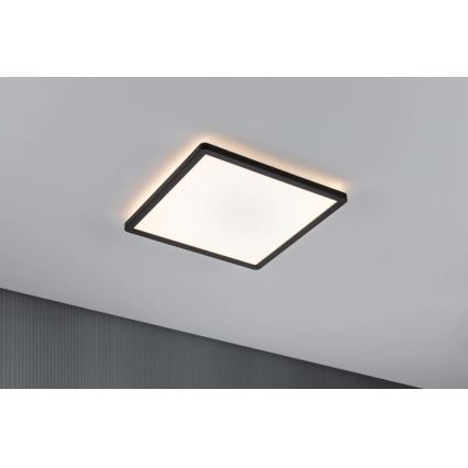 Paulmann 71001 - LED/16W Griestu lampa ATRIA 230V melna