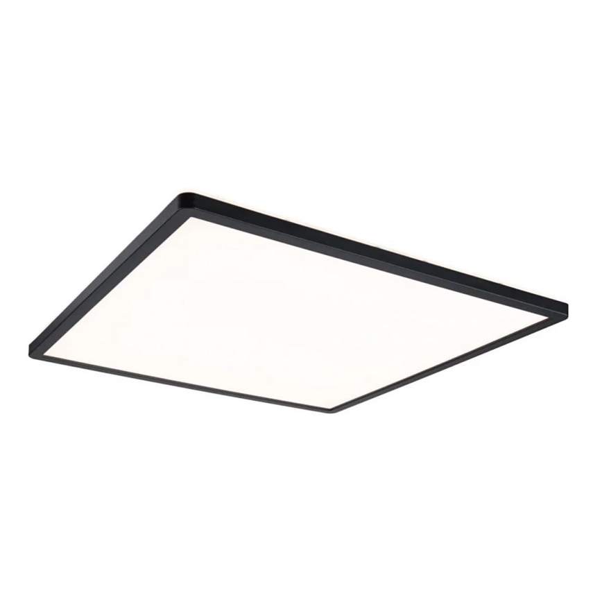 Paulmann 71002 - LED/22W Aptumšojams panelis ATRIA 230V 3000K 42x42 cm melns