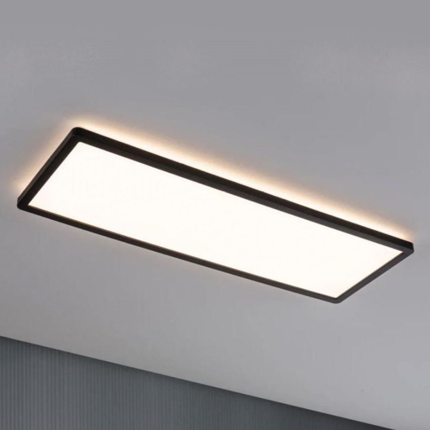 Paulmann 71003 - LED/22W Aptumšojams panelis ATRIA 230V 3000K 20x58 cm melna