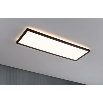 Paulmann 71003 - LED/22W Aptumšojams panelis ATRIA 230V 3000K 20x58 cm melna