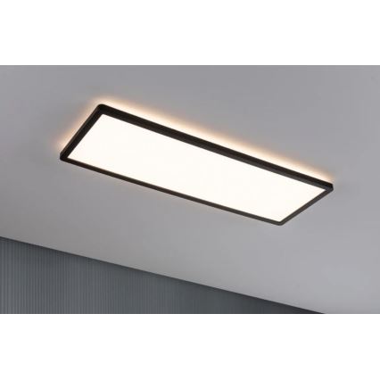 Paulmann 71003 - LED/22W Aptumšojams panelis ATRIA 230V 3000K melna