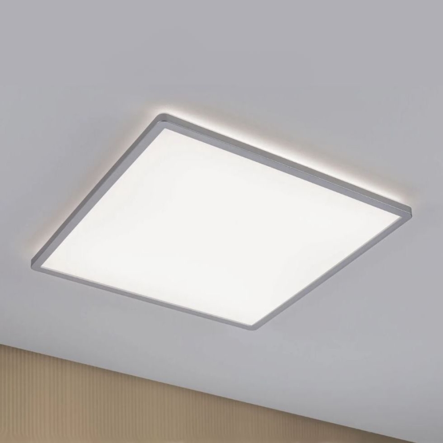 Paulmann 71009 - LED/22W Aptumšojams panelis ATRIA 230V 4000K 42x42 cm matēts hroms
