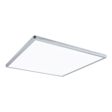 Paulmann 71009 - LED/22W Aptumšojams panelis ATRIA 230V 4000K 42x42 cm matēts hroms