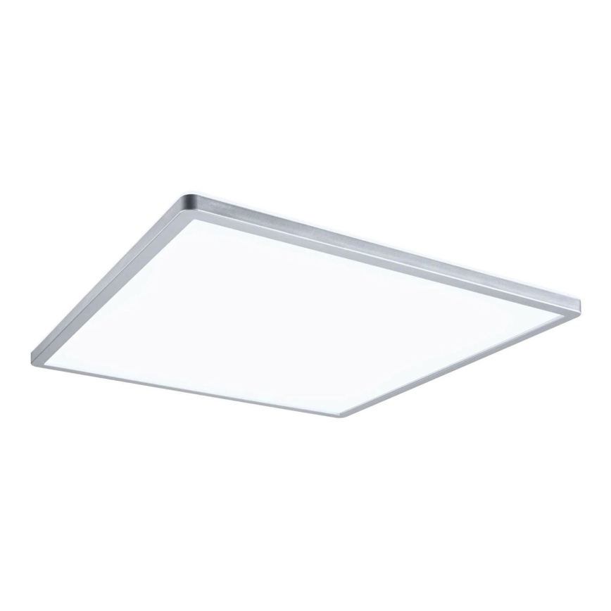 Paulmann 71009 - LED/22W Aptumšojams panelis ATRIA 230V 4000K 42x42 cm matēts hroms