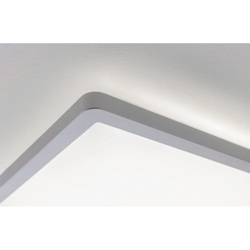 Paulmann 71009 - LED/22W Aptumšojams panelis ATRIA 230V 4000K 42x42 cm matēts hroms