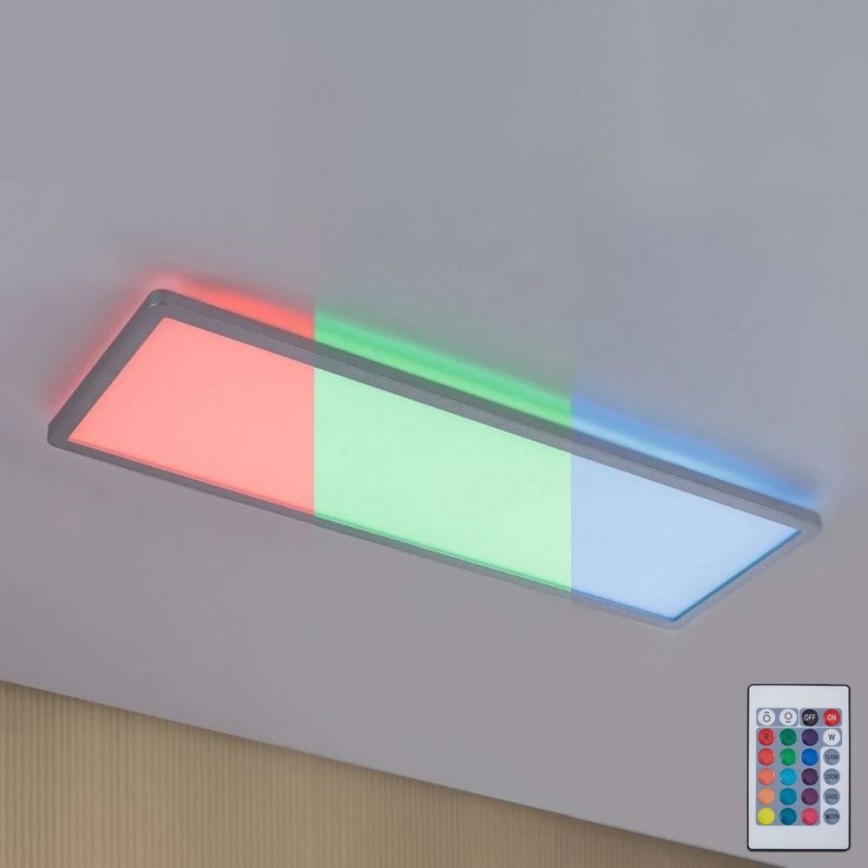 Paulmann 71020 - LED/20W RGBW Aptumšojams panelis ATRIA 230V 4000K 20x58 cm + tālvadības pults