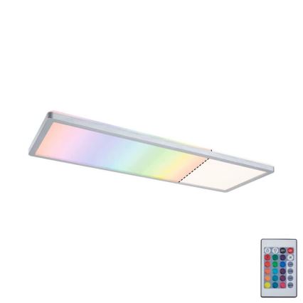Paulmann 71020 - LED/20W RGBW Aptumšojams panelis ATRIA 230V 4000K 20x58 cm + tālvadības pults