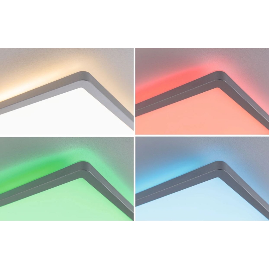 Paulmann 71020 - LED/20W RGBW Aptumšojams panelis ATRIA 230V 4000K 20x58 cm + tālvadības pults