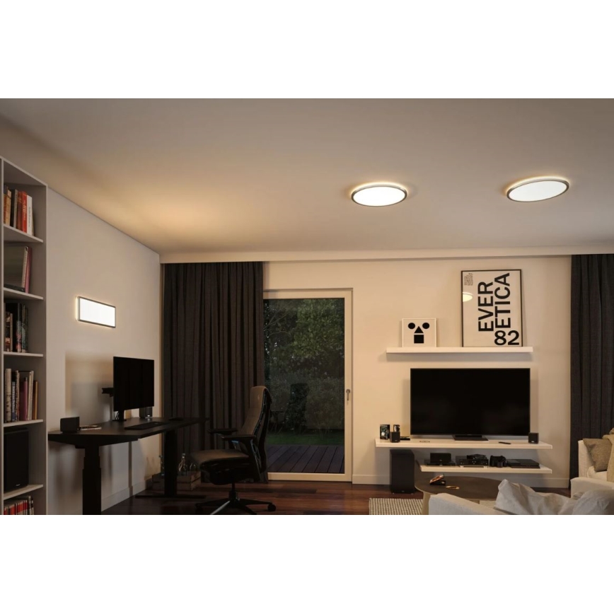 Paulmann 71020 - LED/20W RGBW Aptumšojams panelis ATRIA 230V 4000K 20x58 cm + tālvadības pults