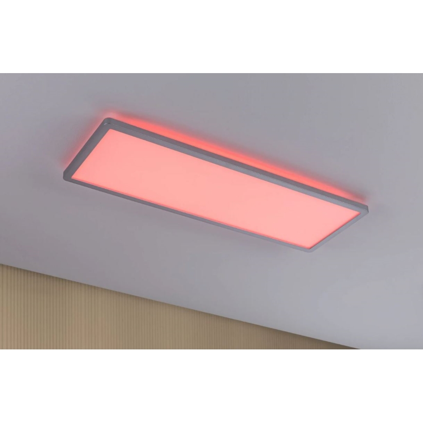 Paulmann 71020 - LED/20W RGBW Aptumšojams panelis ATRIA 230V 4000K 20x58 cm + tālvadības pults
