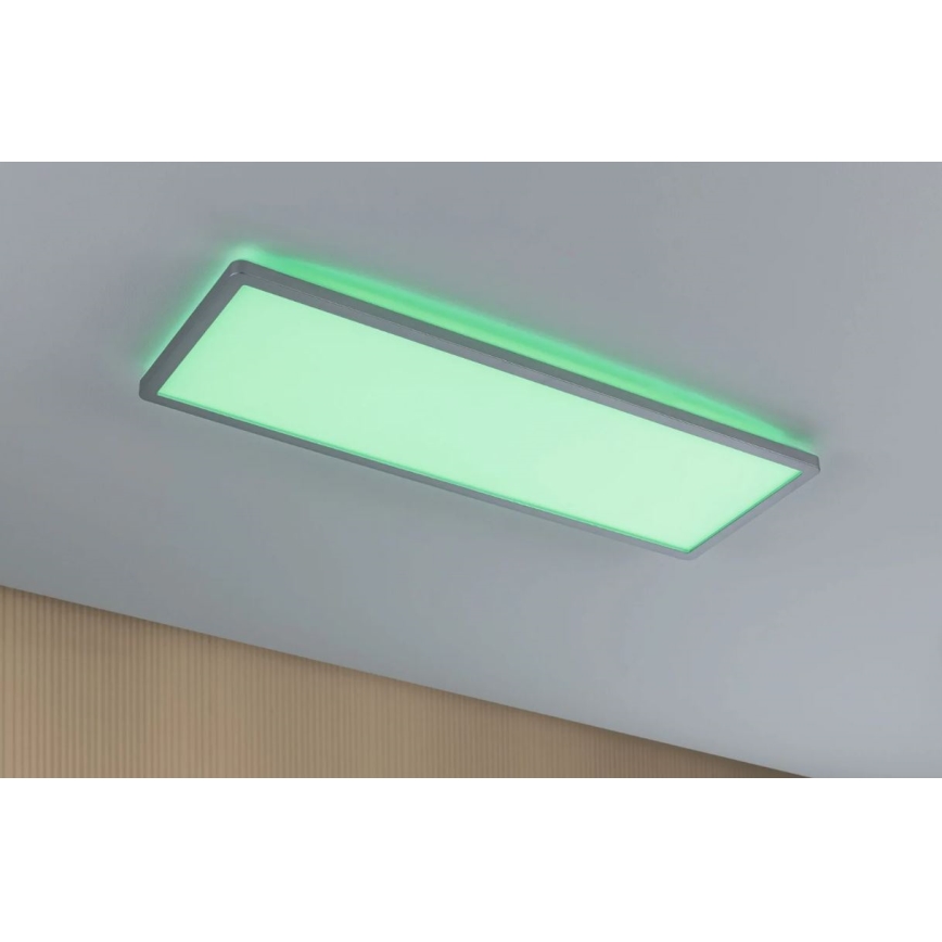 Paulmann 71020 - LED/20W RGBW Aptumšojams panelis ATRIA 230V 4000K 20x58 cm + tālvadības pults