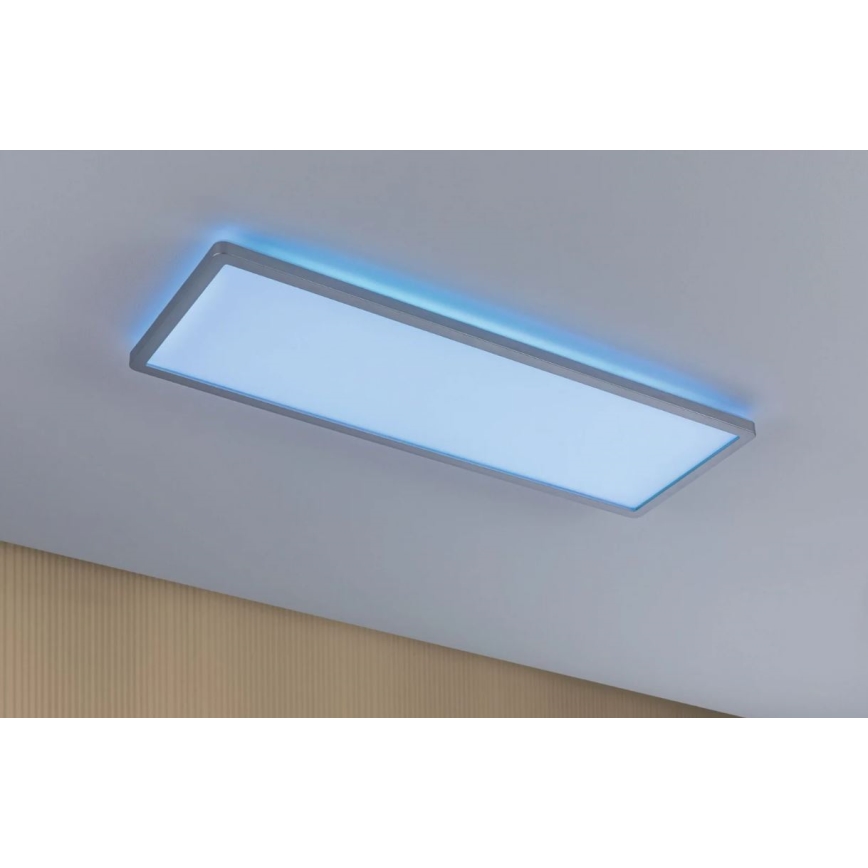 Paulmann 71020 - LED/20W RGBW Aptumšojams panelis ATRIA 230V 4000K 20x58 cm + tālvadības pults