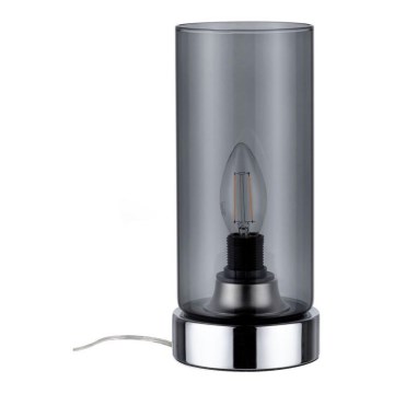 Paulmann 77056 - 1xE14/20W Aptumšojama skārienvadāma galda lampa PINJA 230V